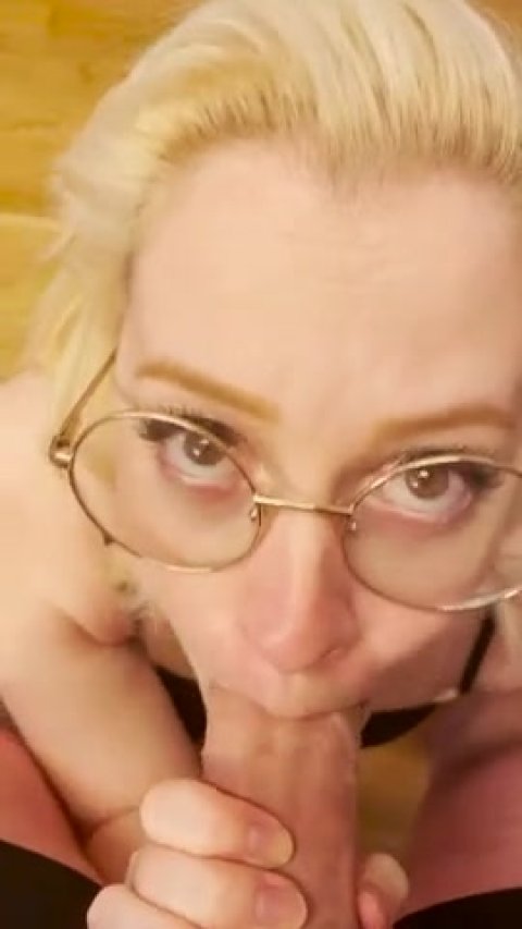 Amadani begs for your cum on her pretty face in POV video